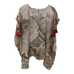 Johnny Was Silk Tunic